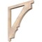 Ekena Millwork Balboa Arts & Crafts Smooth Bracket, Douglas Fir, 3 1/2"W x 44"D x 48"H BKT04X44X48BOA03SDF - alternate 1